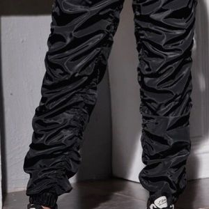 Puffy jogger pants